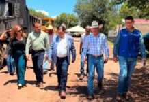 Inician pavimentación de la calle Juárez en Matachí