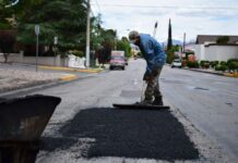 Realizarán bacheo en diez colonias de Chihuahua