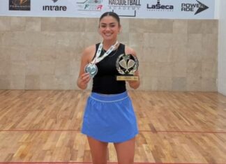 Estudiante de la UACH participará en Mundial de Ráquetbol en Bolivia
