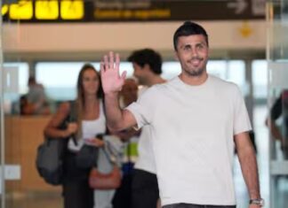 Rodri llega a Barcelona para “cumplir un sueño”