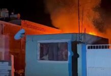 Falleció calcinado en incendio de vivienda en Parral