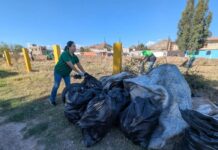 Recogen 7 toneladas de basura en Villa Nueva