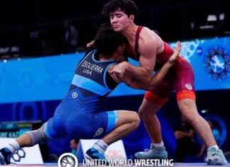 El mexicano Jorge Gómez entra al top 5 mundial de lucha U20 en Eslovaquia