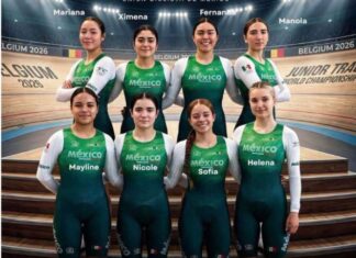 México inicia participación en Mundial Junior de Ciclismo de Pista con 15 pedalistas