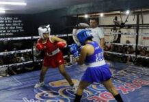 Celebra gimnasio Santa Rosa 42 años formando talento del boxeo
