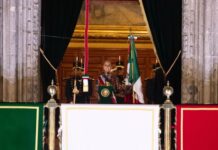 “¡Viva México libre!”: Sheinbaum encabeza el Grito de Independencia