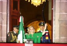 “¡Viva la dignidad de los chihuahuenses!”: Maru Campos en su último Grito