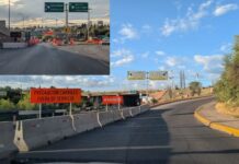 Cierre de Teófilo Borunda durará 6 semanas por maniobras con grúas