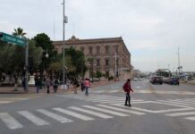 Jueves con ambiente fresco y cielo nublado en Chihuahua