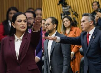 Montiel y “Alito” Moreno asumen representación de Morena y PRI ante el INE