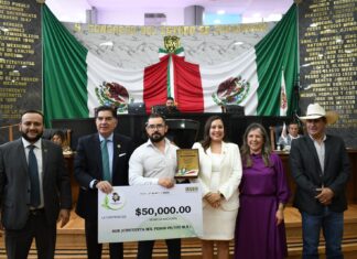 Entrega Congreso el reconocimiento a las Personas Destacadas de las Instituciones de Seguridad Pública