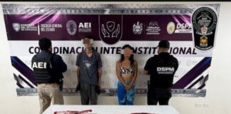 Detienen a dos personas con cristal en la colonia Industrial